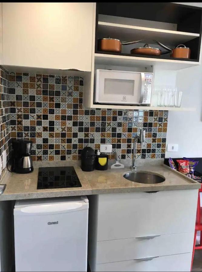 Studio Charmoso Com Terraco E Vista! São Paulo Exteriör bild