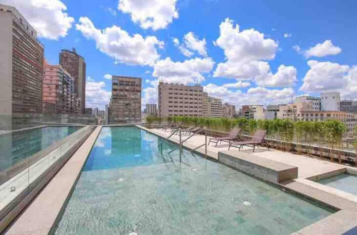 Studio Charmoso Com Terraco E Vista! São Paulo Exteriör bild