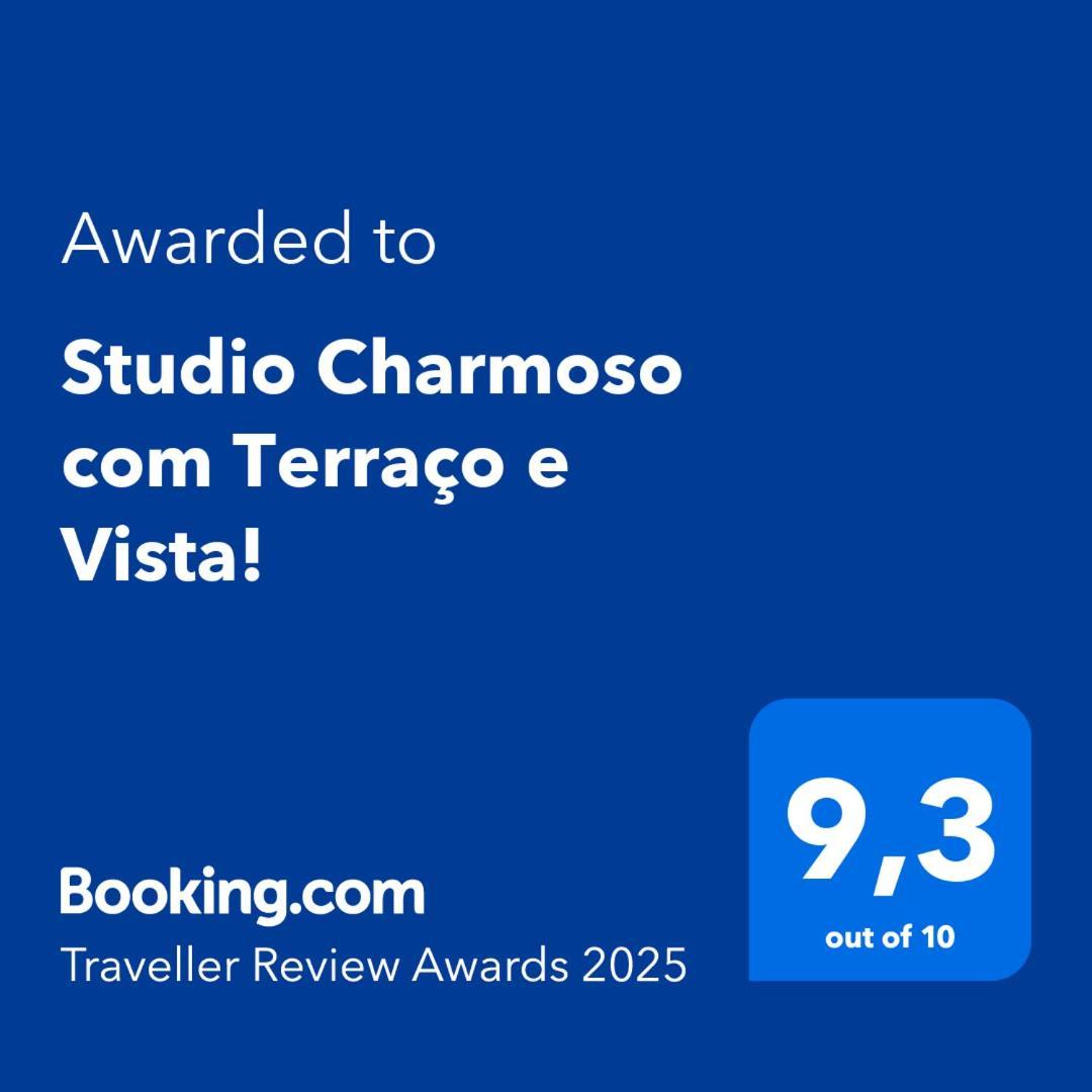 Studio Charmoso Com Terraco E Vista! São Paulo Exteriör bild